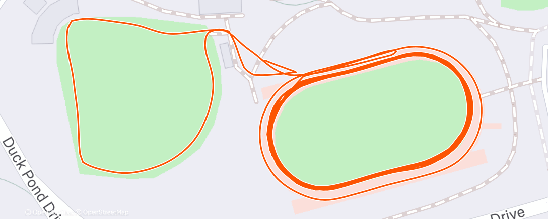 Map of the activity, Doesn’t look like much but was a lot