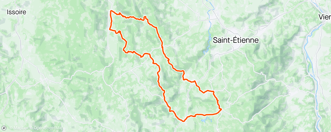 Map of the activity, Endurance avec Flo