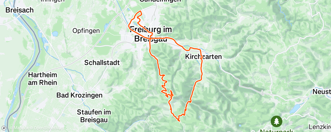Map of the activity, Czarnolas i Freiburg. Tu jest obłędnie!