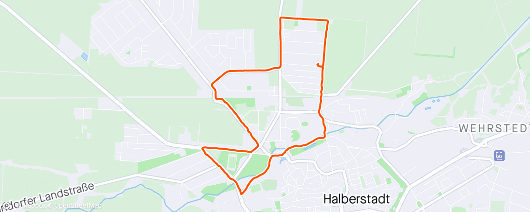 Map of the activity, Abendspaziergang 🚶‍♂️🚶🏻‍♀️🚶🏼‍♀️🌾