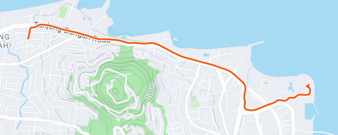 Map of the activity, Morning Gravel Ride