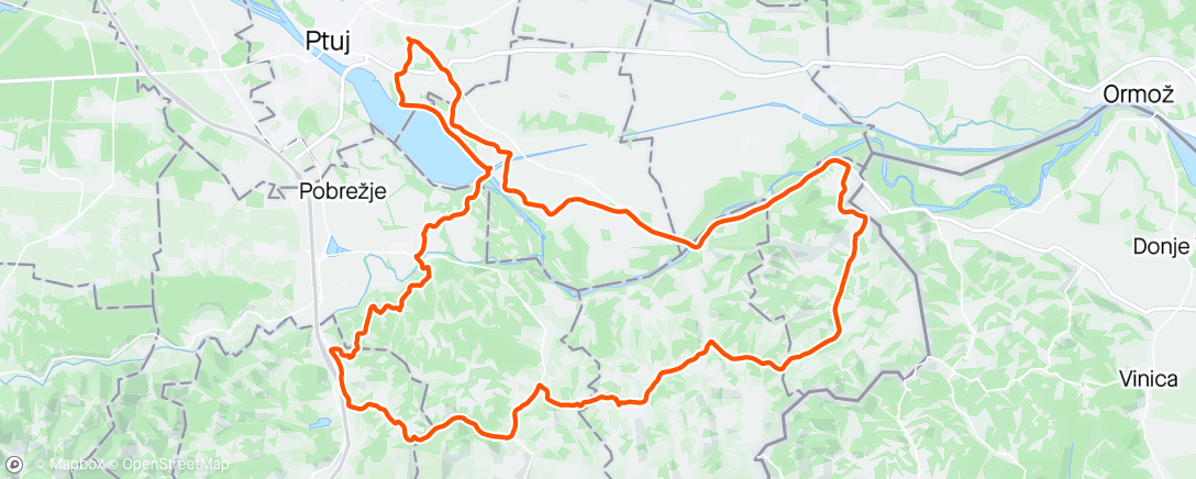 Map of the activity, Markovci, Zavrč, Okič, Leskovec, Podlehnik, Majski vrh
