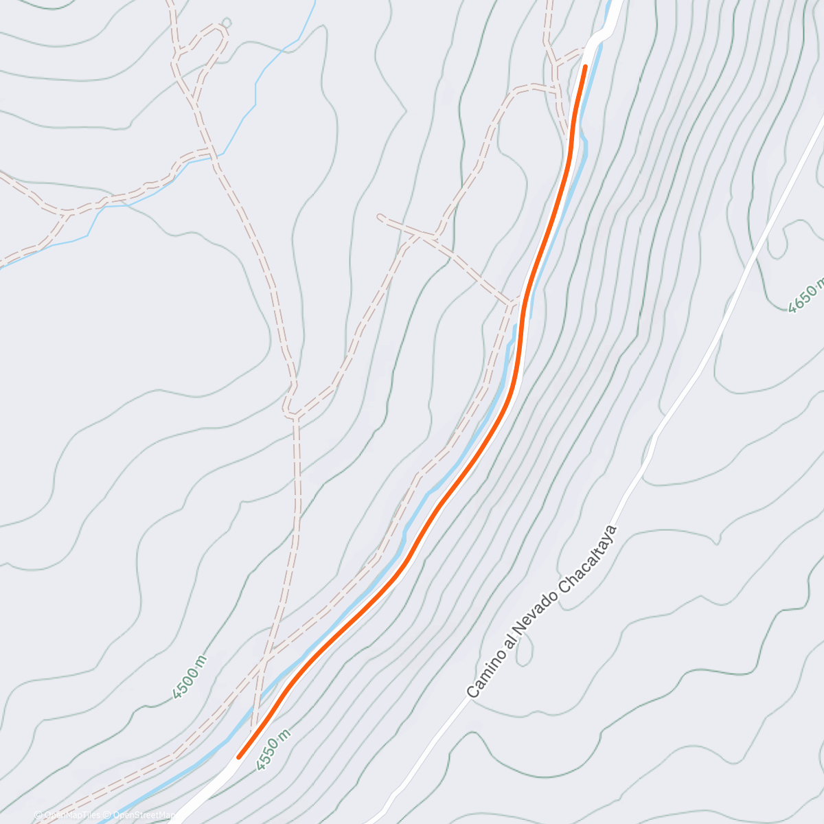 Карта физической активности (ROUVY - Warm up - Alto Milluni | Bolivia)