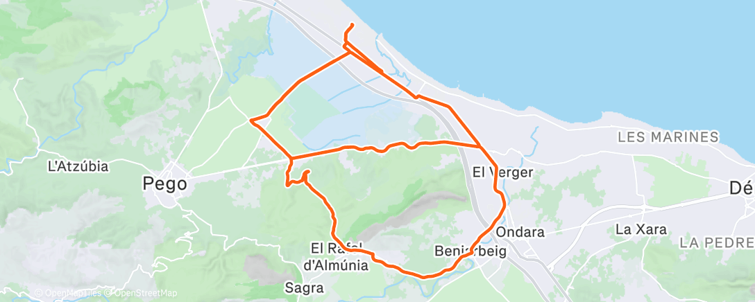 Map of the activity, Sprints🤑