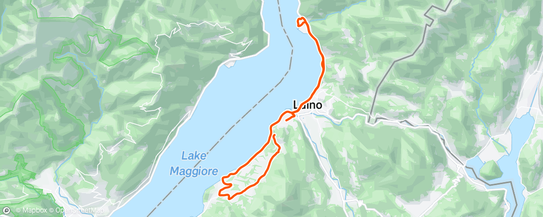 Карта физической активности (Pedalata pomeridiana)