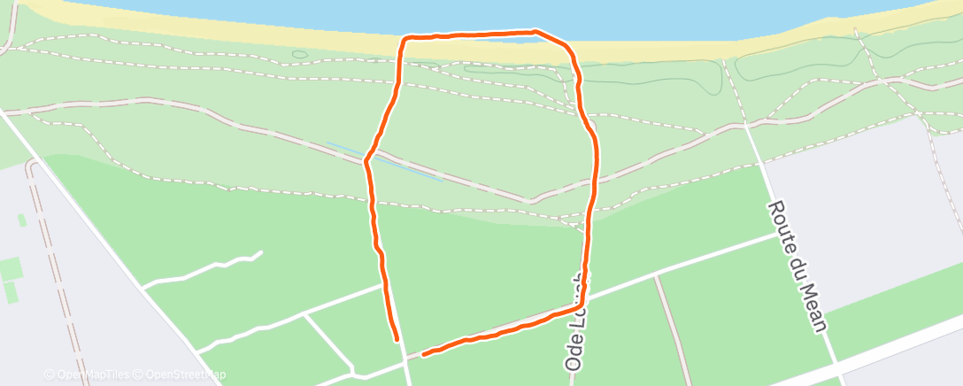 Map of the activity, Walking with Emma & Maia