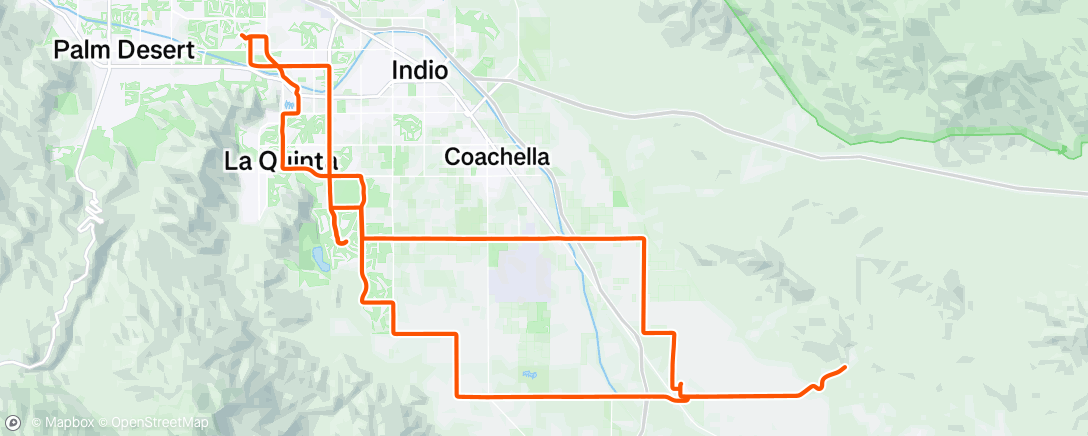 Map of the activity, Morning Ride