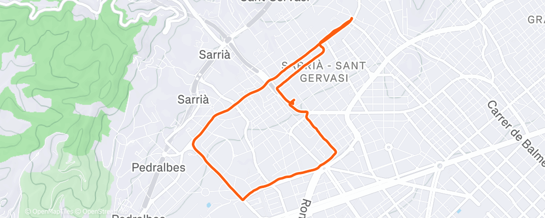 Map of the activity, CC 15'R1 + FK 2×(4'R2b+2'R2a+1'R3+2'R0-R1) + CC 14'R1