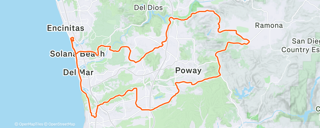 Map of the activity, Z2-ing Poway
