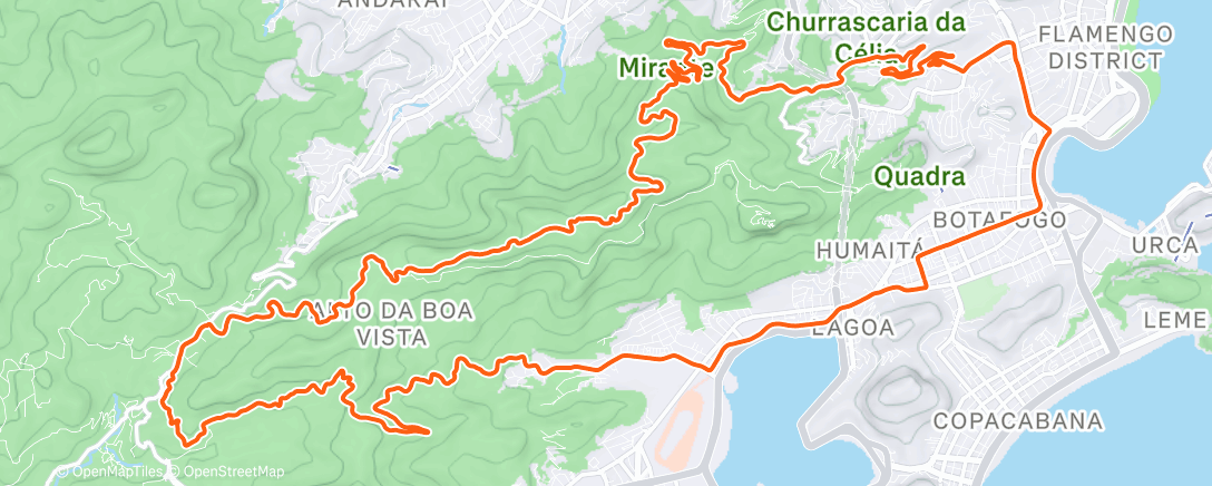 Map of the activity, Pedal de Natal 🎄🎅🏼🤶🏼🧑🏼‍🎄