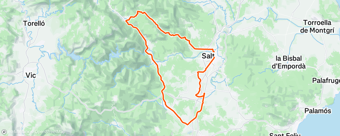 アクティビティ「Easy endurance」の地図