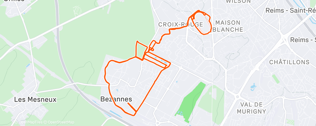 Map of the activity, SV1 ✅