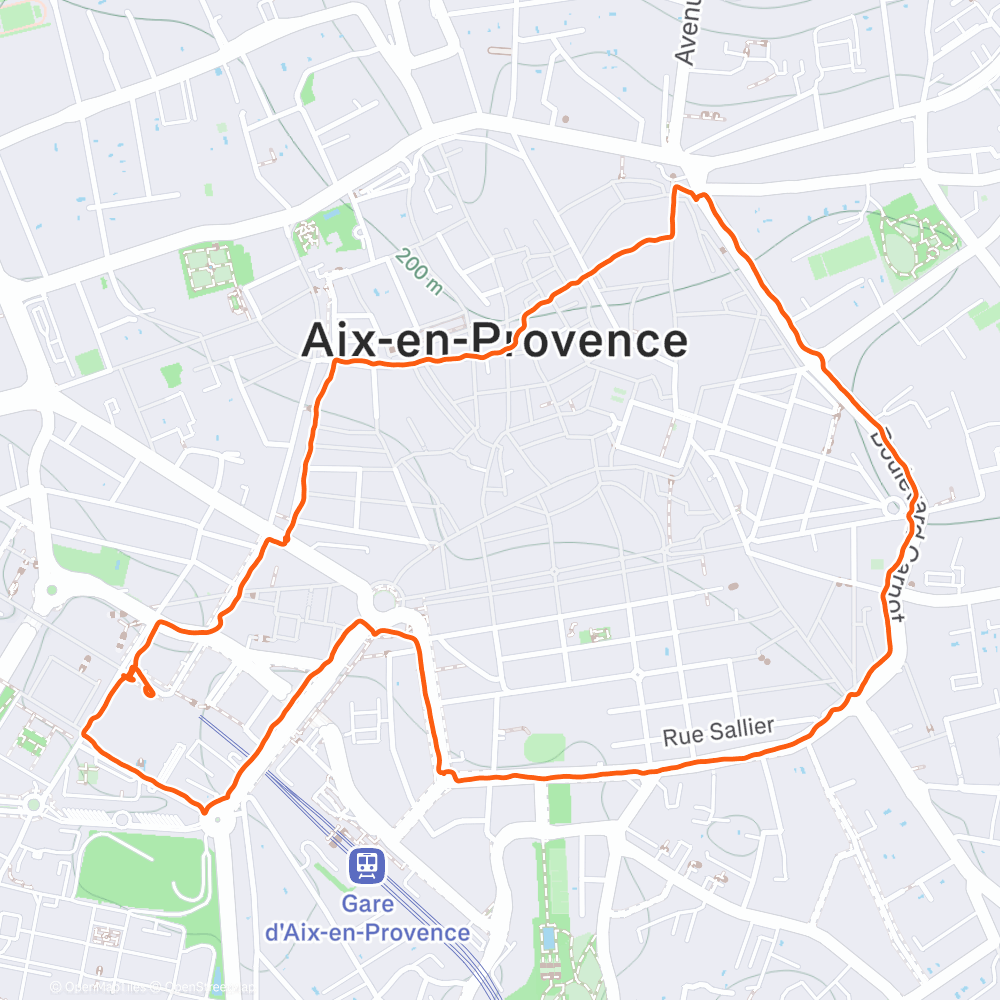 Карта тренировки