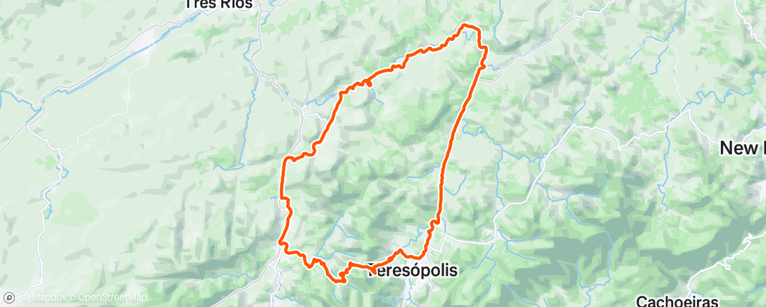 Map of the activity, Volta de São José (Avancini Bikes)