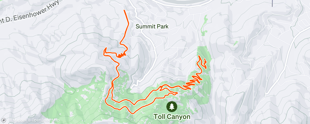 Map of the activity, Morning Ride