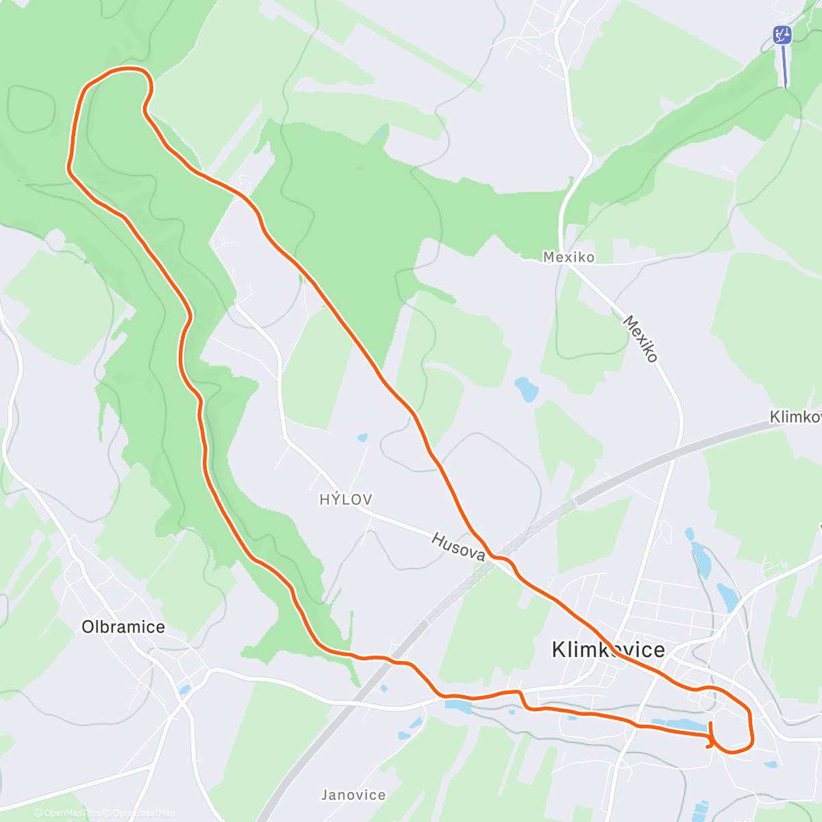 Map of the activity, vánočňák 🎁