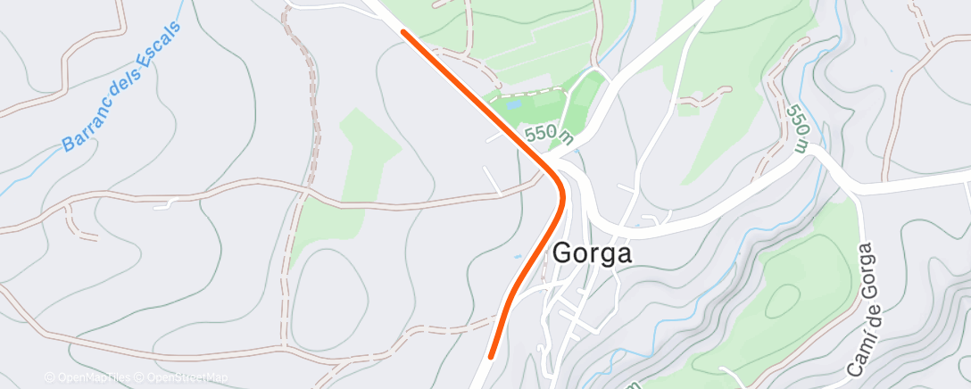 Map of the activity, ROUVY - Gorga to Port de Tudons to Relleu | Spain