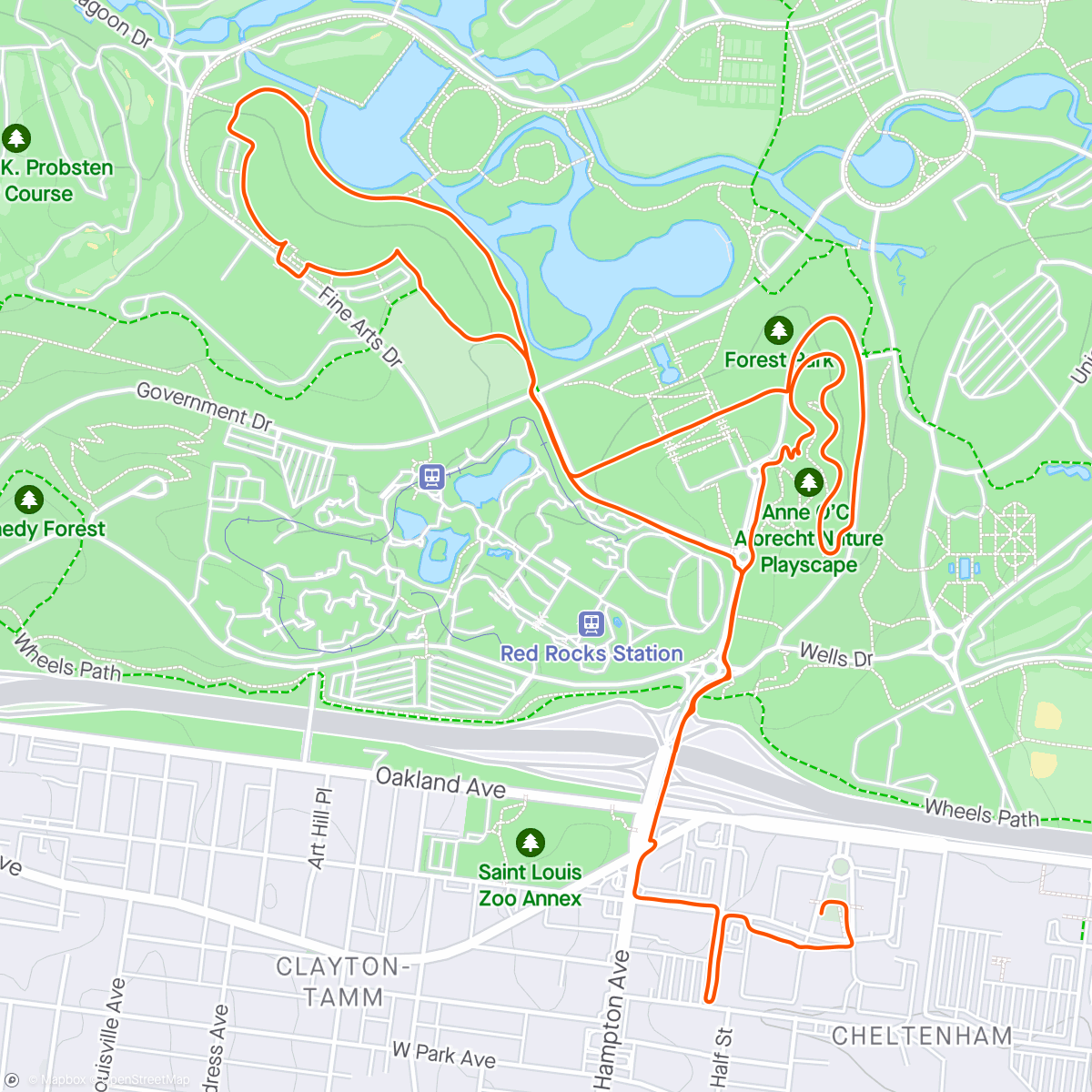 Map of the activity, Recovery 7k after Songkran