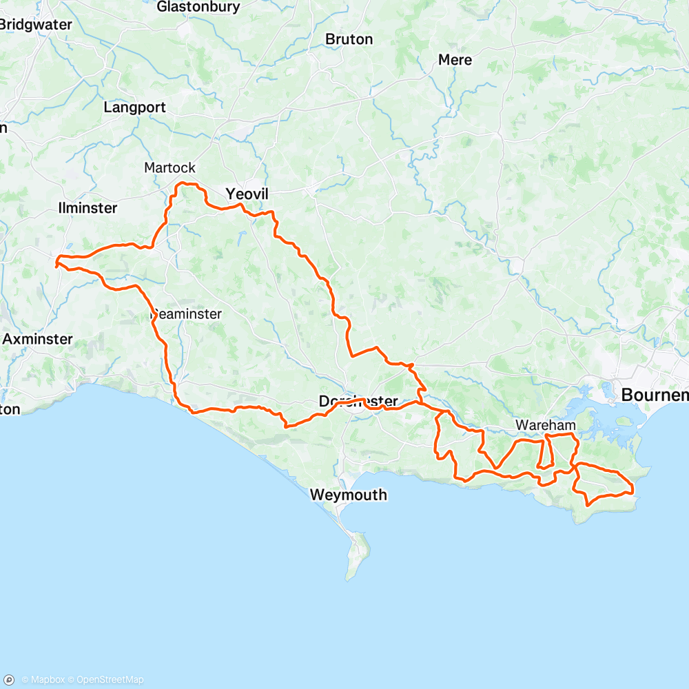 Map of the activity