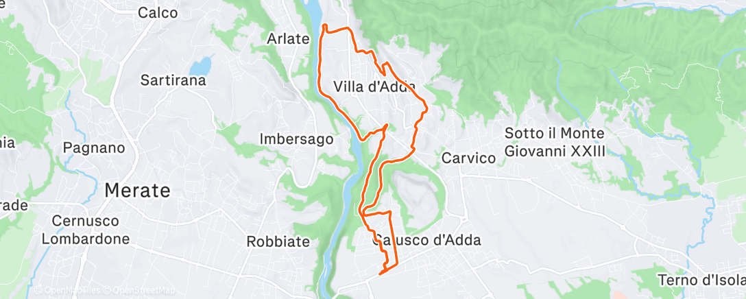 Map of the activity, Test scarpe topo VISTA