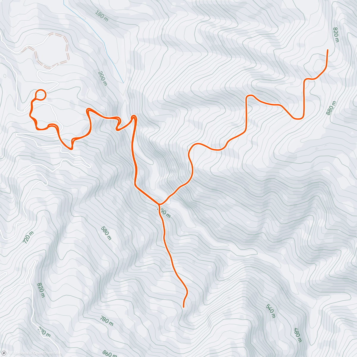 Mapa de la actividad (Zwift - Climb Portal: Cote de Domancy at 100% Elevation in France)