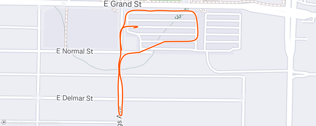 Map of the activity, Warm Up