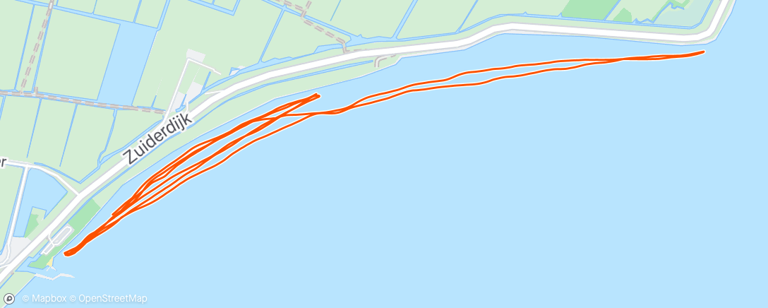 Map of the activity, Ik ging zwemmen. De zee had meer zin in MMA🥵