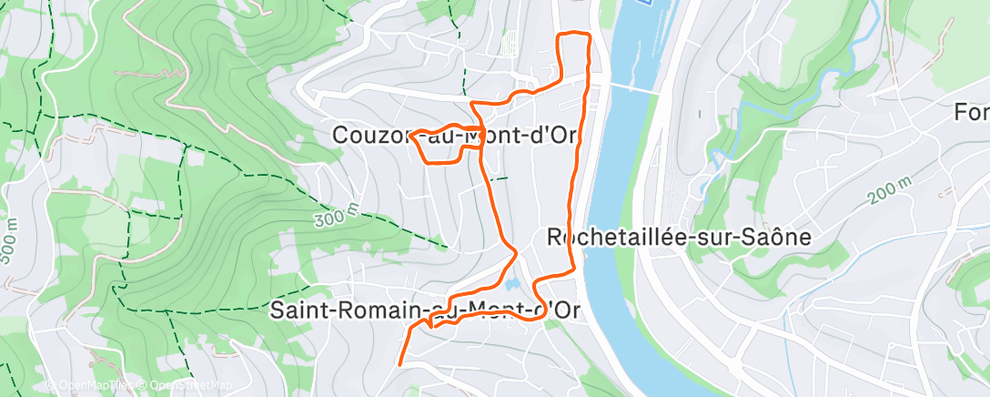 Map of the activity, Fractio SMON