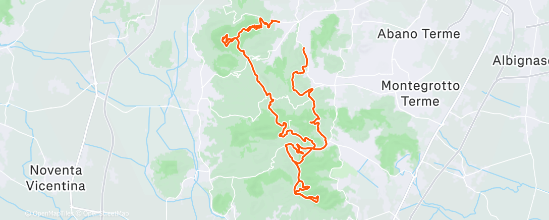 Mappa dell'attività Pedalata con e-bike mattutina