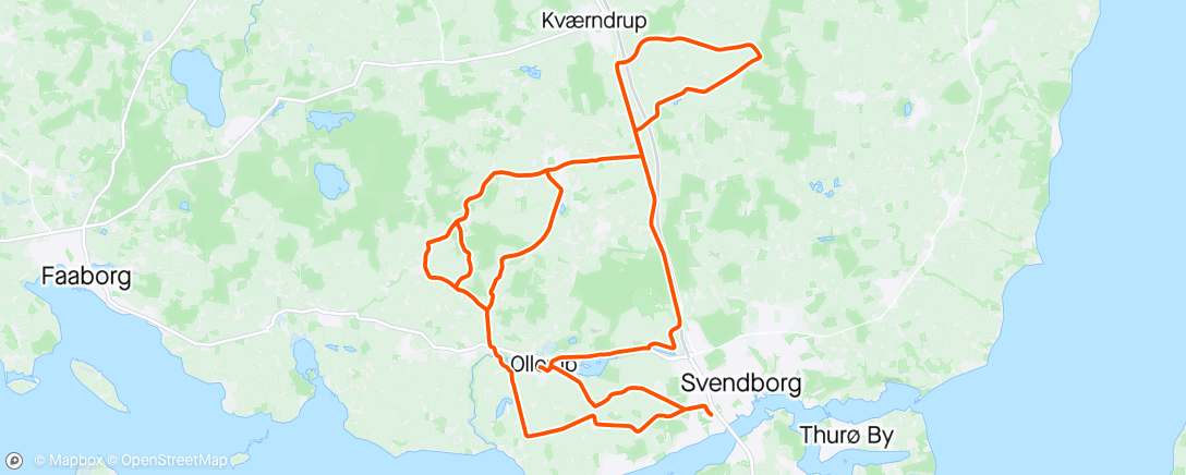 Mapa da atividade, Torsdagstræning med TT