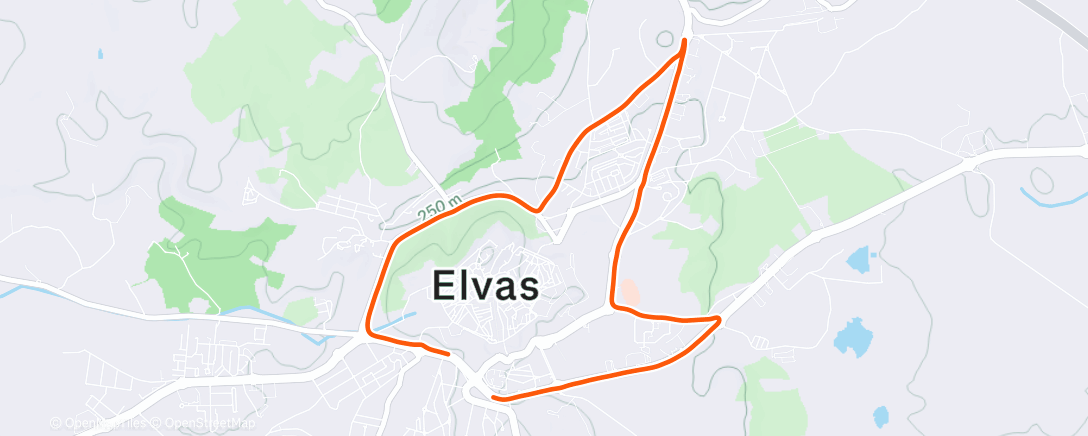 Map of the activity, A Volta simpática da Manuela e o cante do burrito