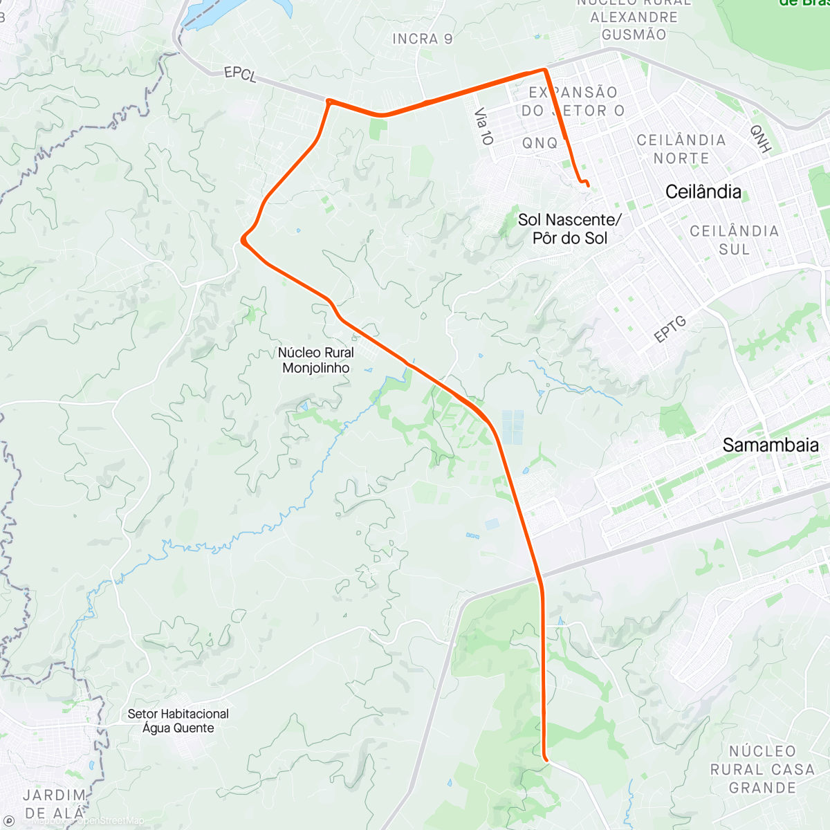 アクティビティ「DF180 - Embrapa」の地図