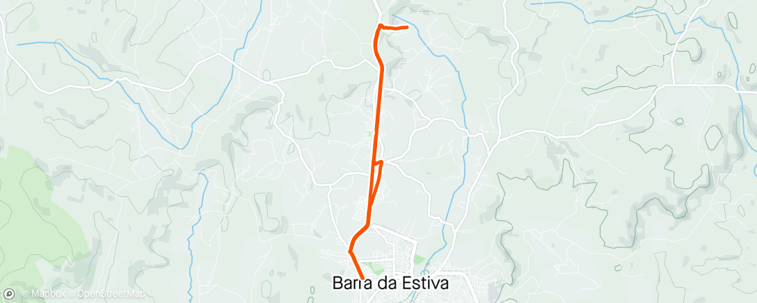 Map of the activity, Interrompido  pela benção