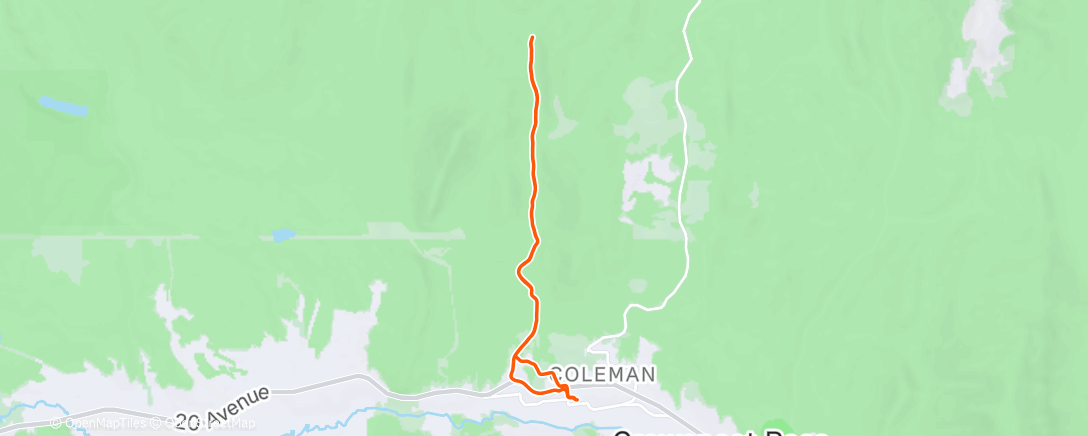 Map of the activity, morning noodles