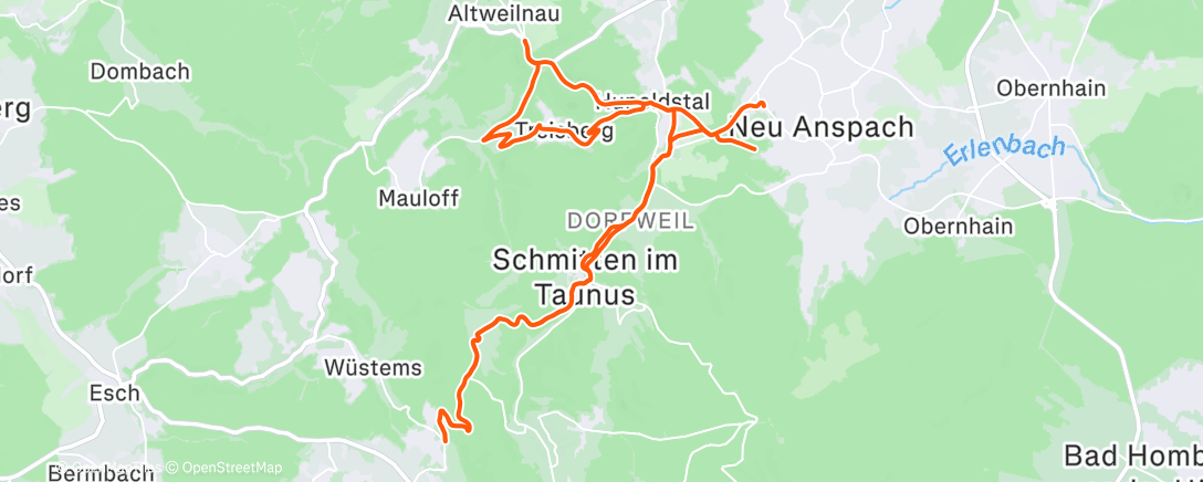 Map of the activity, GRR: Scouting