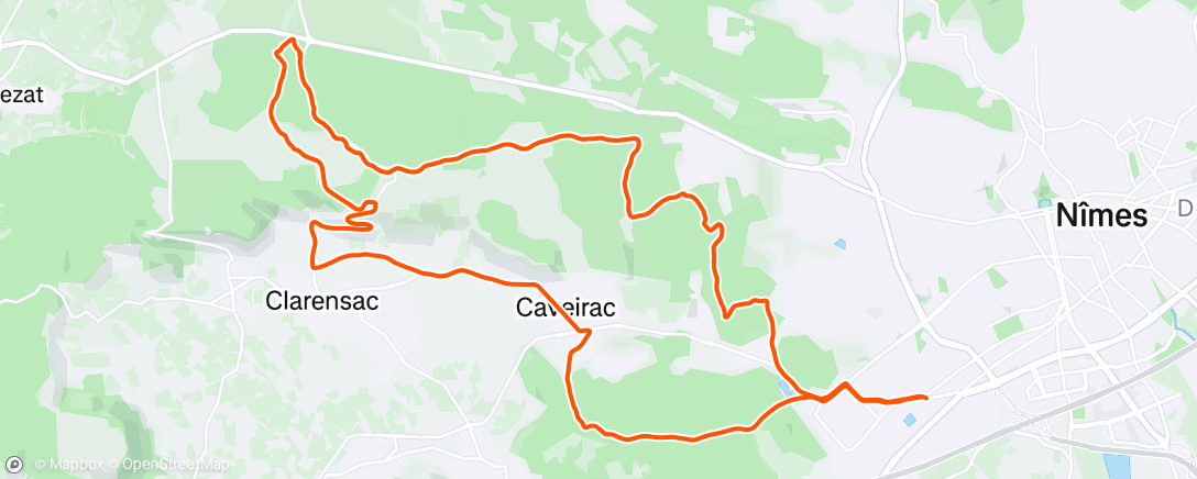 Map of the activity, Gravel le midi avec Vincent et Aymeric