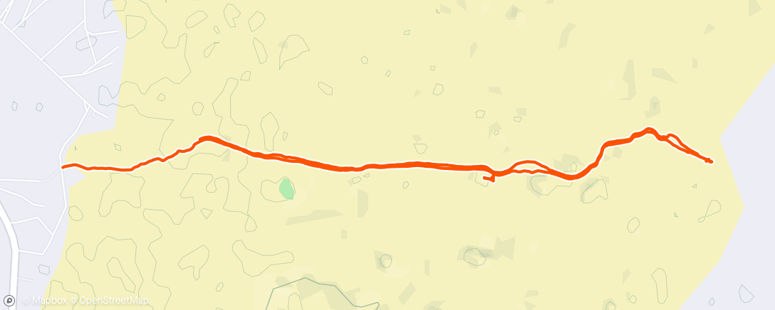 Map of the activity, Camel ride
