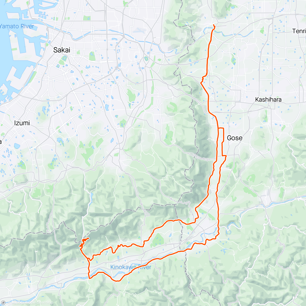 Map of the activity, 蔵王峠