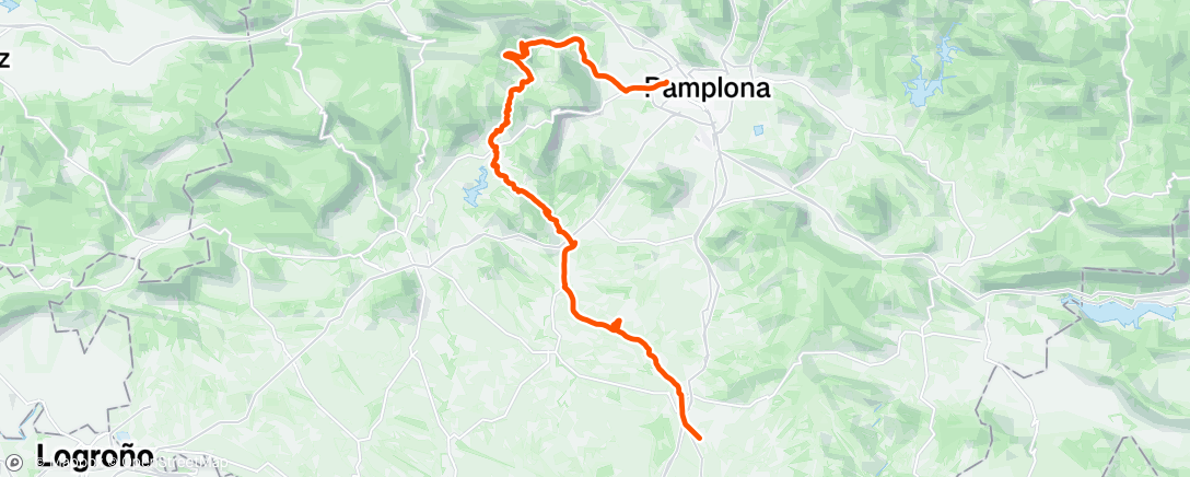 Map of the activity, Olite | pirenaica•com