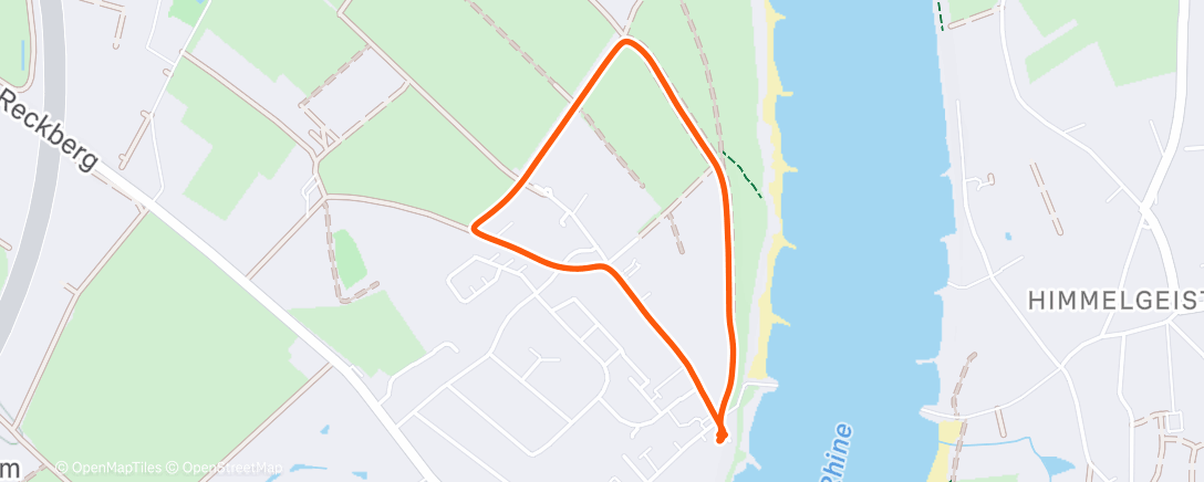 Карта физической активности (Mittagspaziergang)