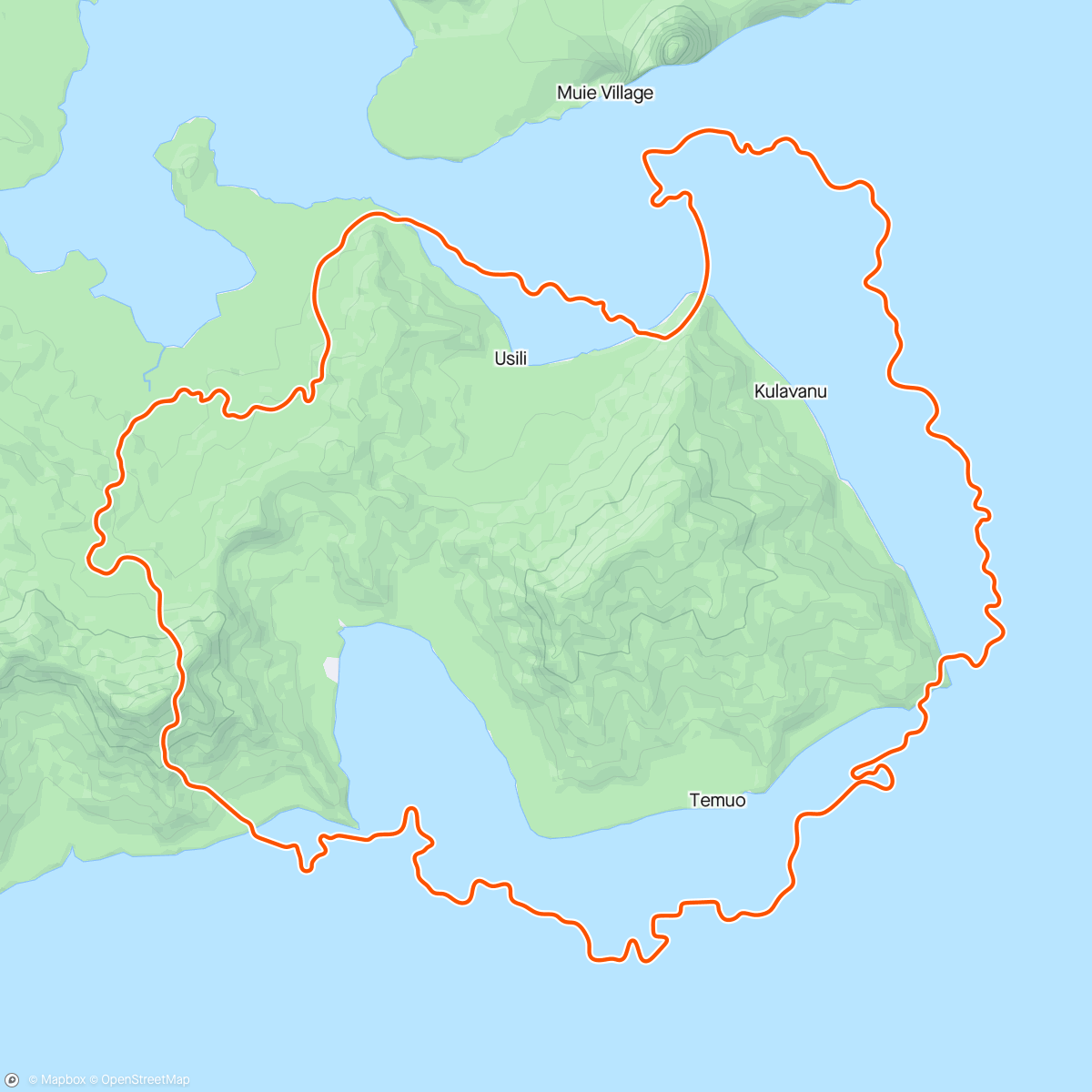 Map of the activity, Zwift - 1time sone 2 in Watopia