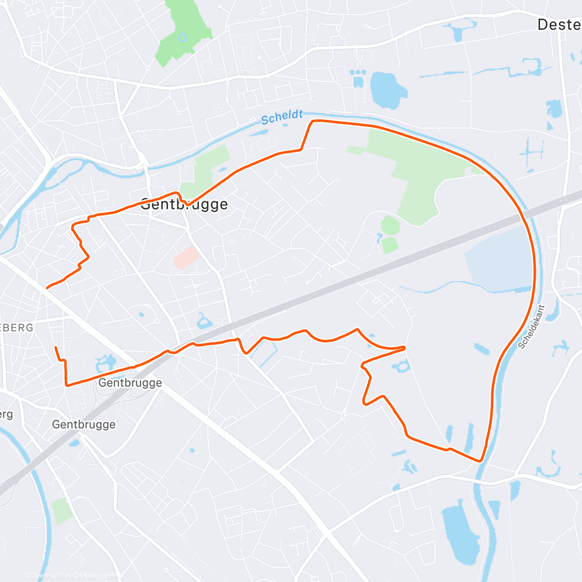 Map of the activity, ‘Ziek’ kindje