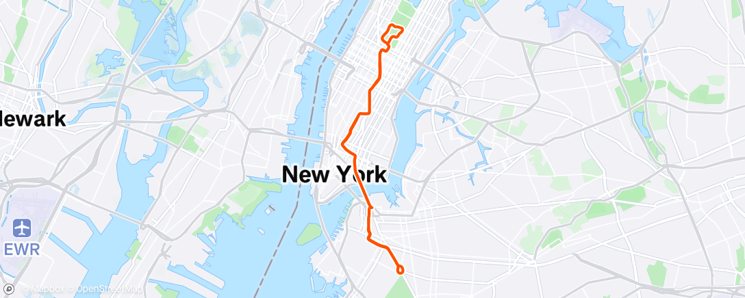 Map of the activity, Zwift - Watts the Limit in New York