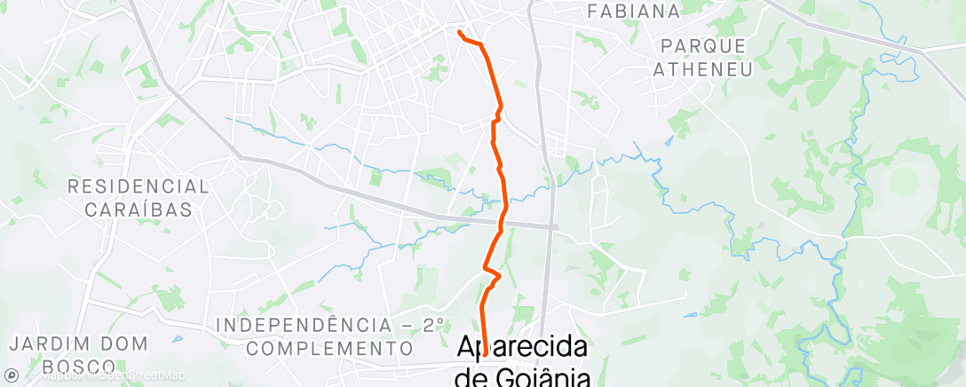 活动地图，Manhã Ciclismo