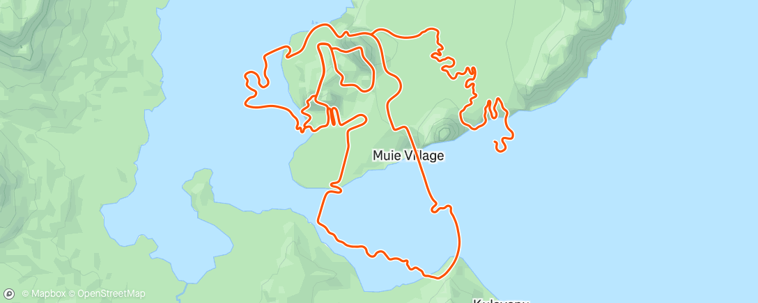 Map of the activity, Zwift - Tair Dringfa Fechan in Watopia