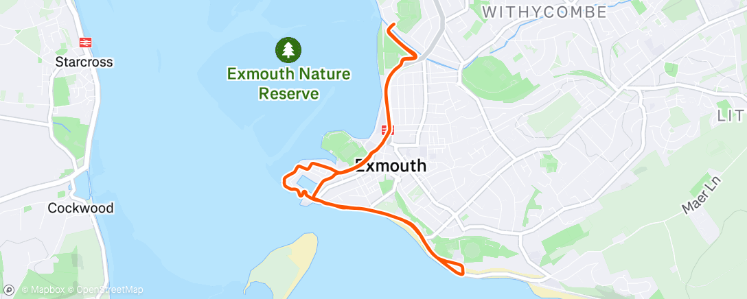 Map of the activity, Earning my Roast Lamb 💪