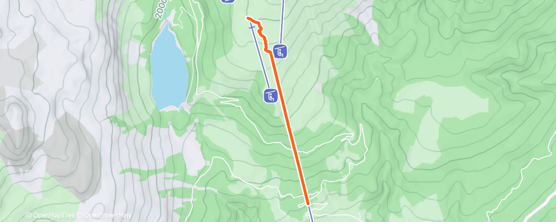 Map of the activity, JOUR 5 SUR DES SKIS 🎿