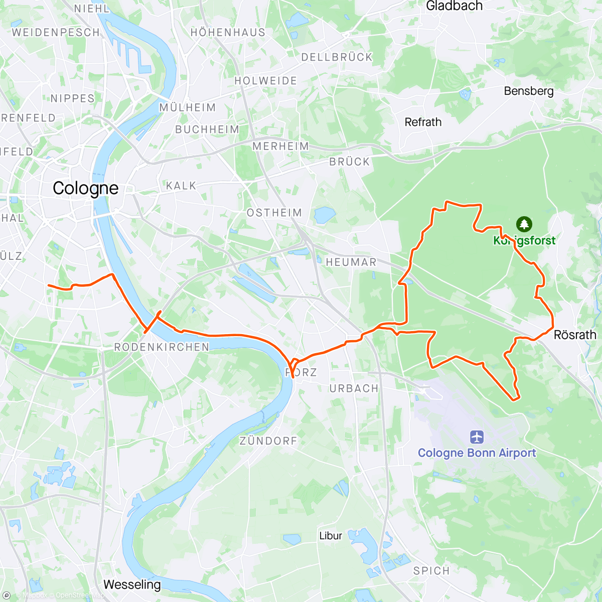 Mapa da atividade, Deutsche TRAKA