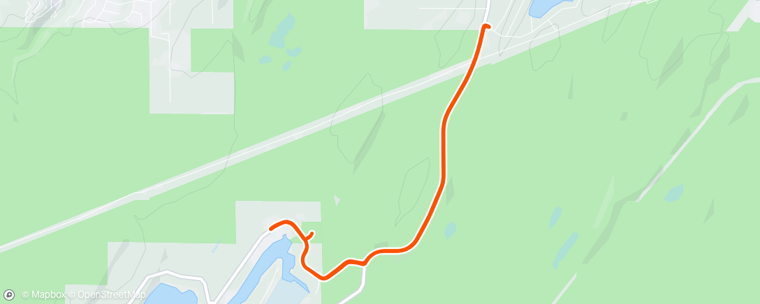 Map of the activity, Warmup