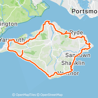 Round the IOW - Needle-less | 104.3 km Cycling Route on Strava